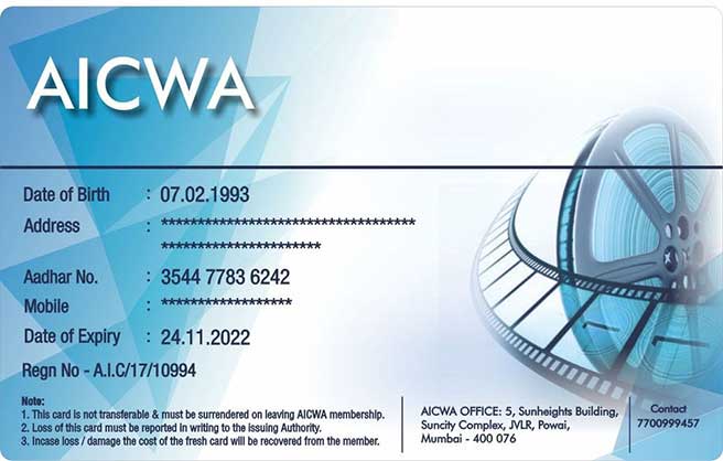 AICWA Membership ID Card